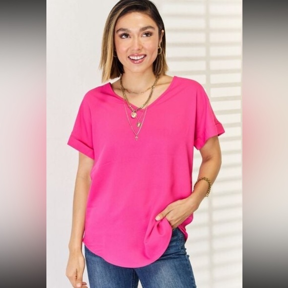 CO' COUTURE Zenga Tee O-Neck White Walnut
